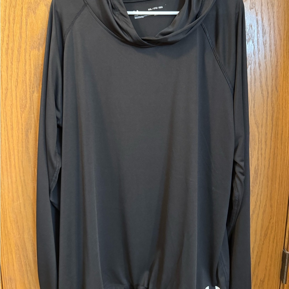 Under Armour Black HeatGear Shirt XXL
